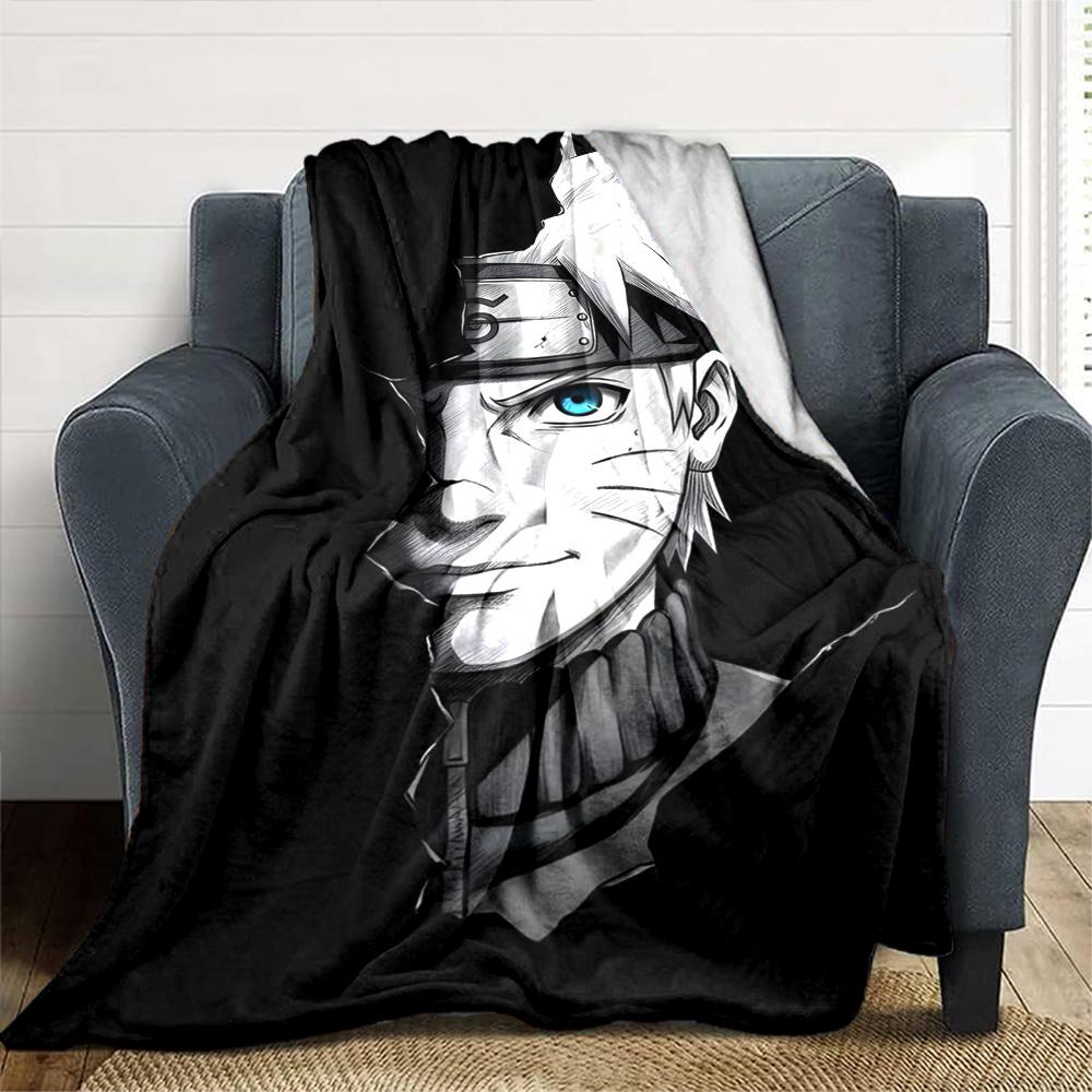 Naruto Blanket Soft Warm Cozy Suitable for Livingroom Bedding Sofa Four Seasons Multipurpose Warmthful Decor Birthday Christmas Gift Blanket