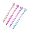 Crystal Diamond Metal Ballpoint Pen 0.7mm – Elegant Blue Signature Stationery
