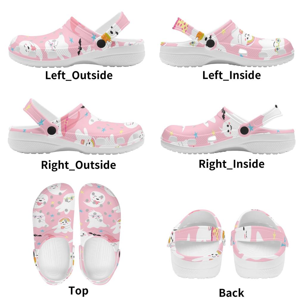 Color Print EVA Summer Shoes Unisex Quick Dry Soft Slip On Summer Use Outdoor Garden Home Beach Daily Shoes Casual Walking