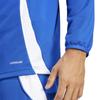 Adidas Tiro 24 Training HAS96 Zip Casual Team Royal Size Men's Top, Jacket, Lifestyle, Blue/White (IS1042), J/M