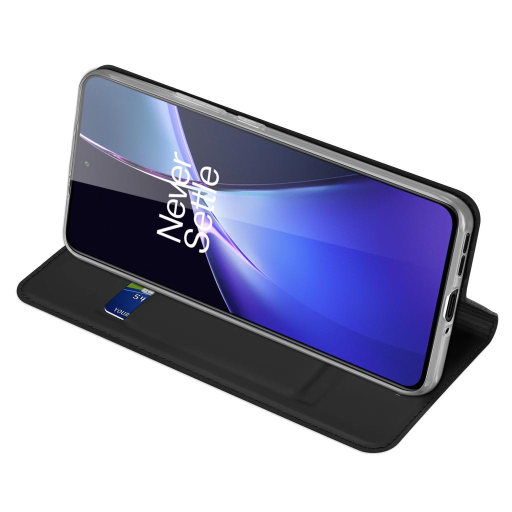 DUX DUCIS Skin Pro Series For OnePlus Nord CE4 5G/Oppo K12 Flip Phone Case with Stand and Card Slot