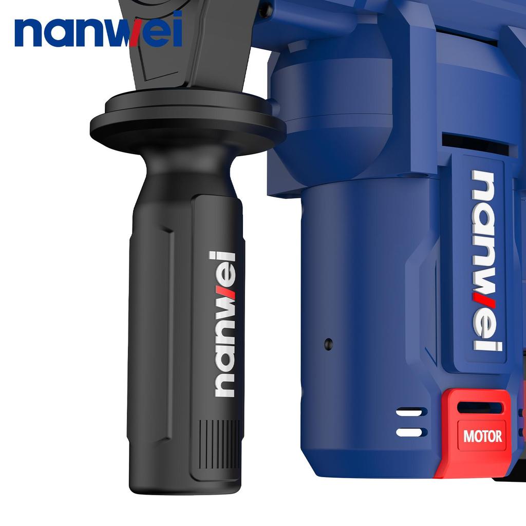 NANWEI 4J electric hammer drill, 1200 rpm, drilling range 6-16 mm