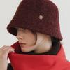 Halden Soft Hairy Bucket Hat (C037_wine)