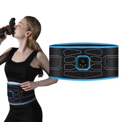 EMS Abdominal Body Slimming Belt Waist Band Electric Abdomen Muscle Stimulator Abs Trainer Home