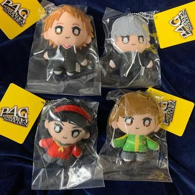 Set 4 Persona Golden Plush Keychain P4G SEGA ATLUS Japan FS