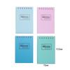 100K Mini Flip-Coil Notebook: Portable PP Cover, Lined Pages, Small Diary, 40 Sheets