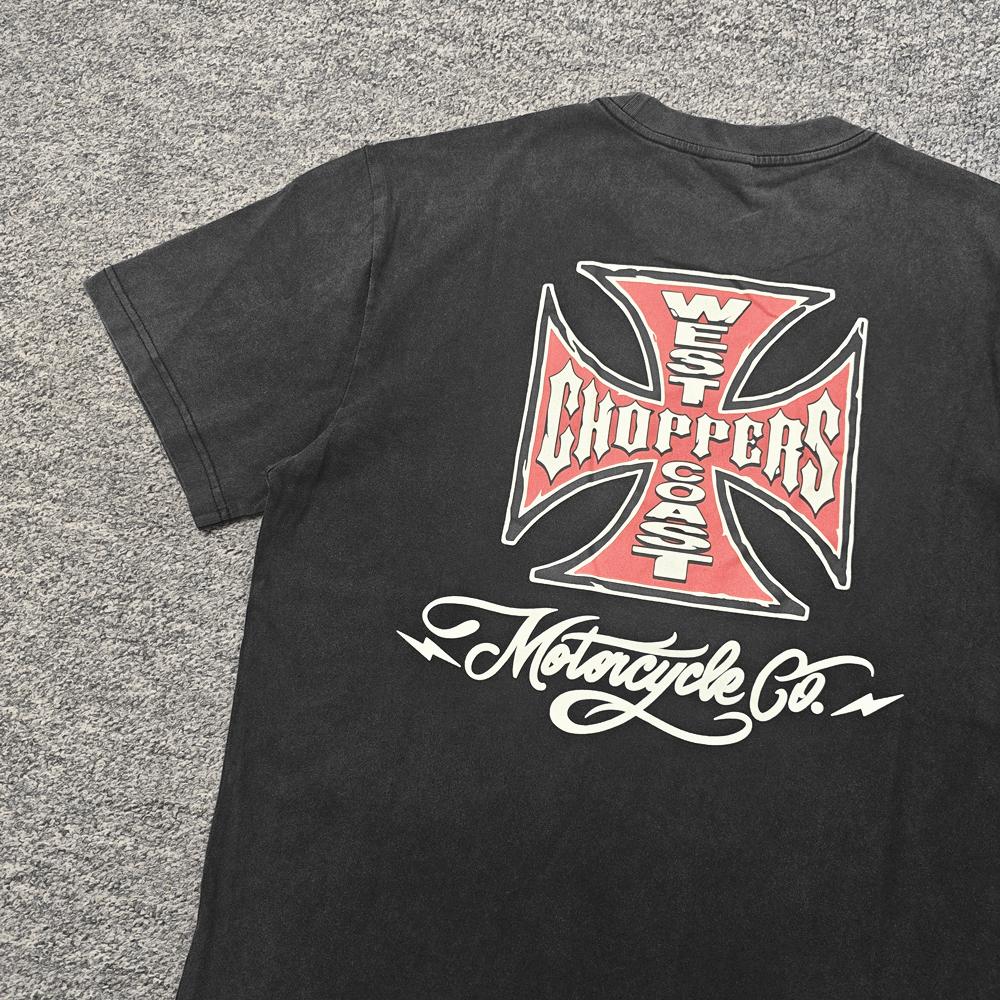 Yao Mode Lockere Passform Lässiges Herren Oberteil Gewaschen Retro Streetwear Unisex Vielseitig Trendig Bequem HipHop Lässig Tägliches T-Shirt
