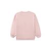 Li-Ning Sports Fashion Series Cat Letter Embroidery Fleece Casual Pullover Sweatshirt Women Tops Light-Water-Pink AWDRH00-4