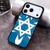 I=srael Flag Phone Case for iPhone 17 16 15 Pro Max Air 14 13 12 11 Plus Shockproof Cover