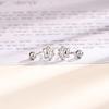 Cat Paw Ear Hook Earrings - Minimalist Korean Fashion, Cute Screw-in Studs for Women