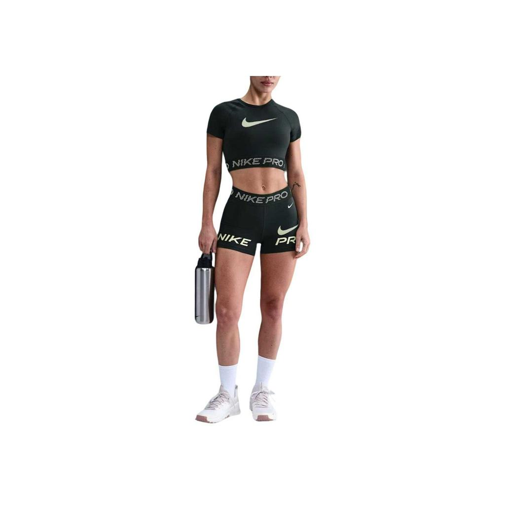 Nike Pro Dri-FIT Simple Comfortable Stylish Short Sleeve Fitness Top Women tops HV3673-390