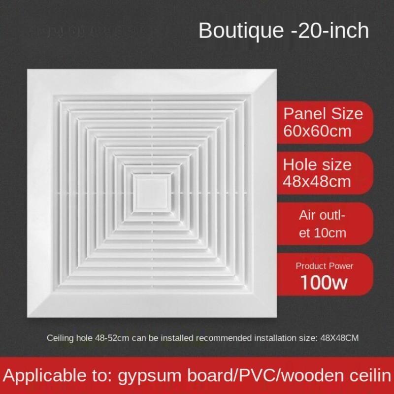 Husholdnings Stille Integrert Takavtrekksvifte Kjøkken Baderom Ventilator Toalett Takventilasjonsvifte