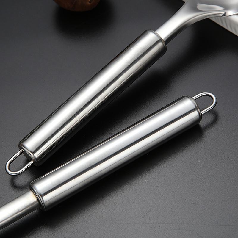 5 Pcs Kitchen Cooking Utensils Set Stainless Steel Shovel Soup Spoon Spatula Utensils Dinnerware Cooking Tools Kitchen Gadgets