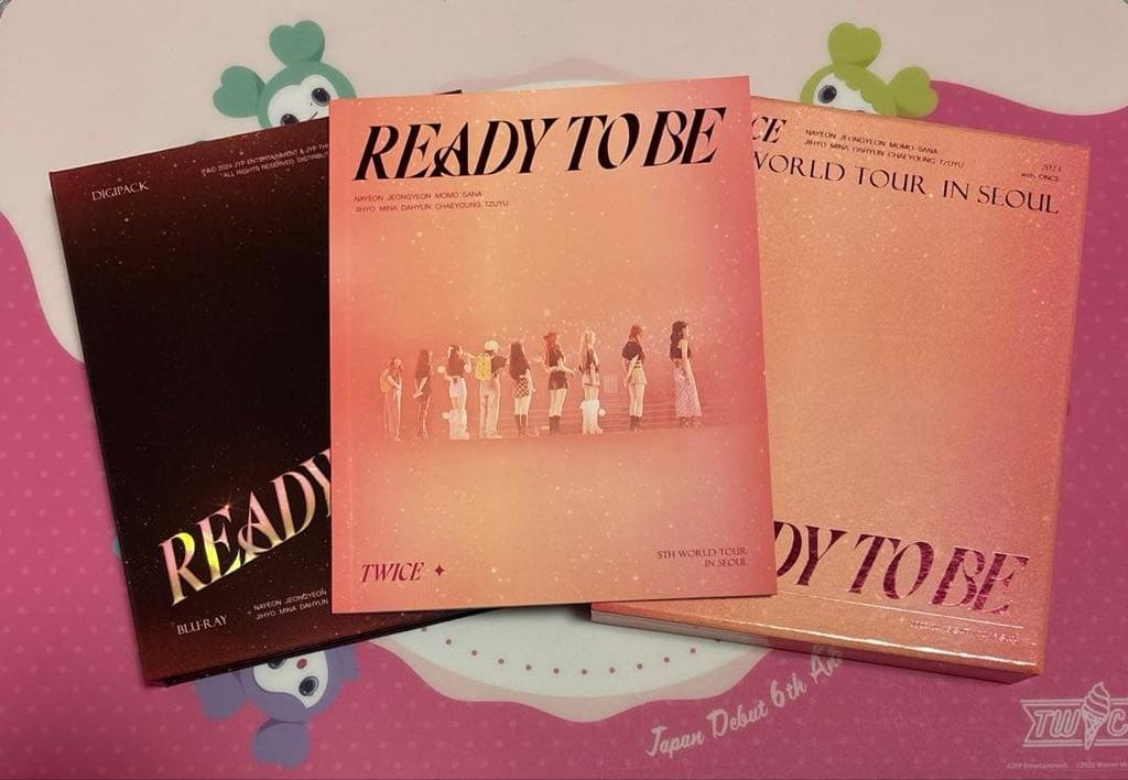 [USED] TWICE Ready to be Seoul Concert BluRay Unplayed