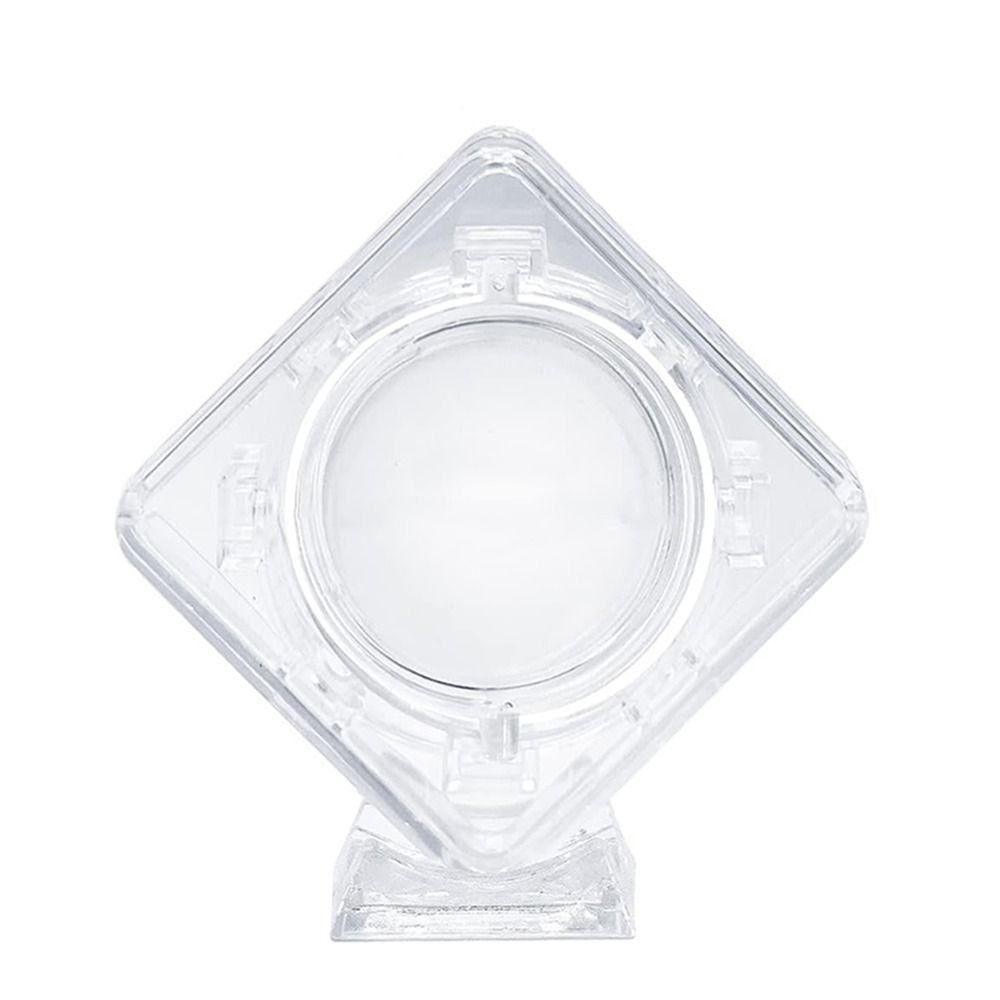 3D Coin Display Case Floating Coin Protector Sleeves Durable Coin Container Box  Home Decoration