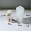 3D Cute Golden Teddy Candle Silicone Molds Handmade Poodle Dog Aromatherapy Gypsum Resin Mold DIY Dog Decoration Ornament Gift
