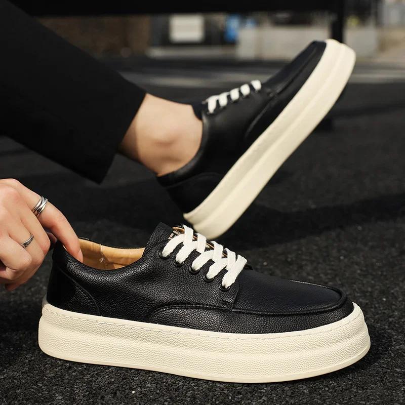 Fashion Men's Dress Shoes Fashion Comfy Outdoor Lightweight Walking Shoes  High Quality Breathable All-match Men's Casual  Driving Shoes