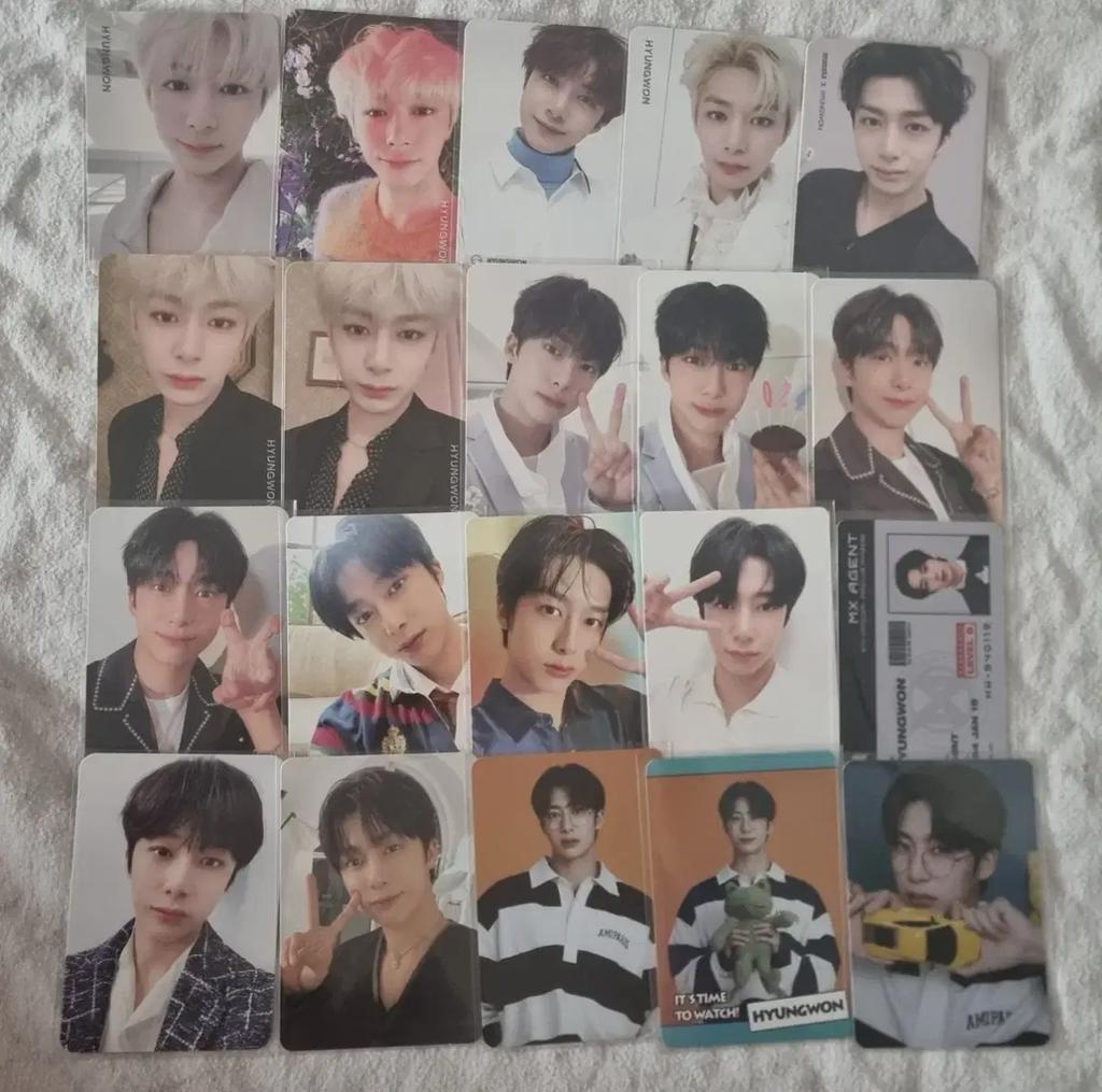 MONSTA X Hyungwon Photocard Used