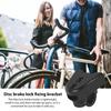 Tragbares Multifunktionales Fahrradschloss U-Schloss ABS Motorradschlosshalter Stark Wasserdicht Bremsscheibenschloss Halterung
