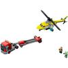 LEGO City Rescue Helicopter Transport Truck 60343, a toy block gift for boys and girls ages 5 and up.