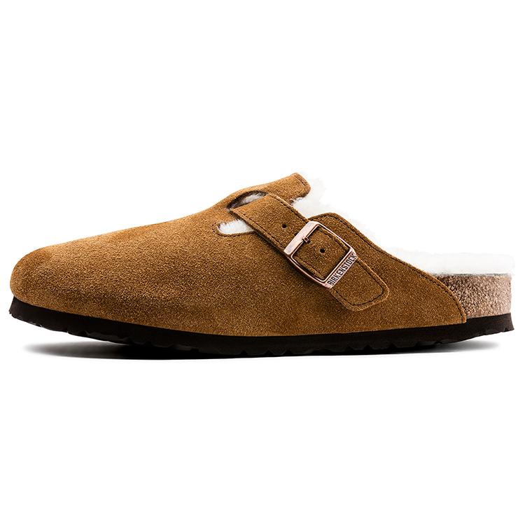 Birkenstock Boston Замша с овчиной Норка 1001141 35