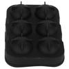 6 Grid Ice Ball Maker Black Reusable Ice Ball Mold for Beer Cocktail Wine Beverage