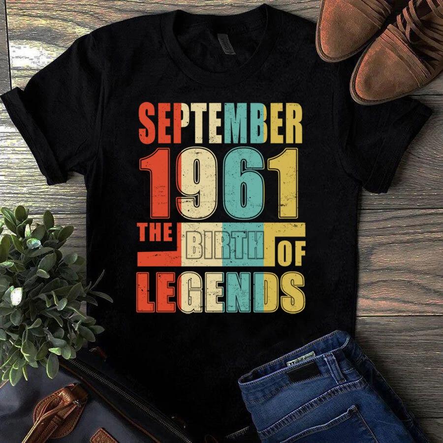 Men s and Women s T-shirts September 1961 The Birth L