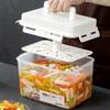 Sealed Lid Pickle Fermentation Container Plastic Pickled Vegetable Jar  Kimchi Making