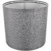 DOITOOL Home Decor Lamp Shade for Table Lamps, Drum Lamp Shade, Replacement Small Natural Linen Lampshades Spider Fitter (Grey) Small White Desk