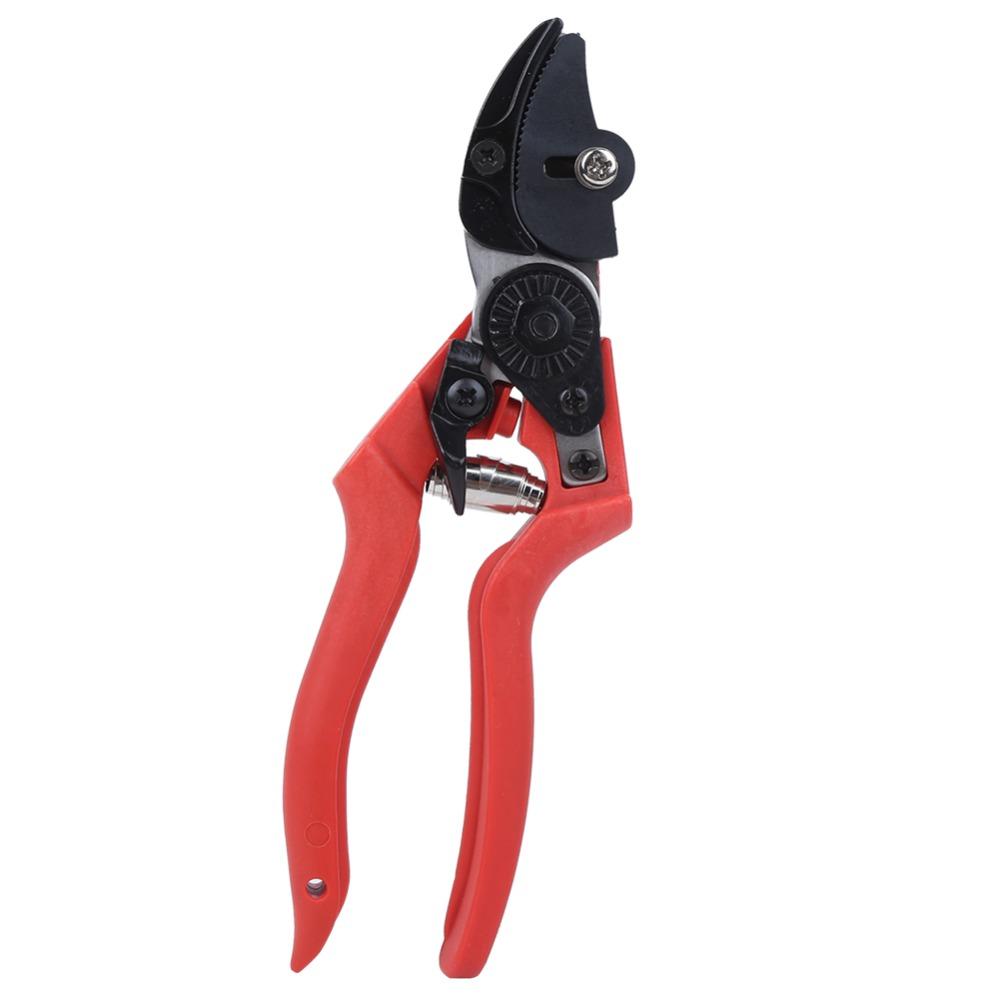 Red Pruning Shears Manganese Steel Bonsai Pruner Professional Hand Pruning Tool