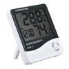 HTC-1 Multifunction Digital Thermometer Humidity Gauge Clock with Big Screen Room Digital
