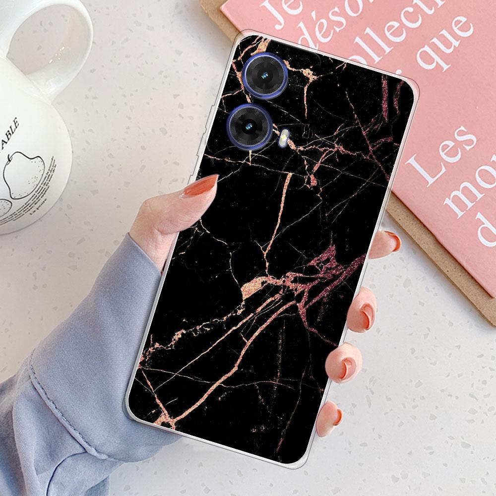 For Motorola Moto G85 5G Case For Moto G85 XT2427 Cover Shockproof Clear Soft Silicone Phone Case for MotoG85 2024 Fashion Funda