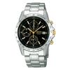 Мужские кварцевые часы с хронографом, Seiko Selection SBTQ043, серебристый