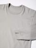 Warm and Soft Crew Neck Size M [Gunze] Long-Sleeved Undershirt, 2-Pack, 100% Cotton, Men's, Gray,