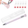 Rhinestone Decoration Pen 1 Set Picker Tool with Refills DIY Nail Art Craft Painting Dotting Refillable Wax Rotatable Pick-up Tools Applicator