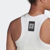 adidas Sleeveless Sports Shirts Women's White Racerback HB1425