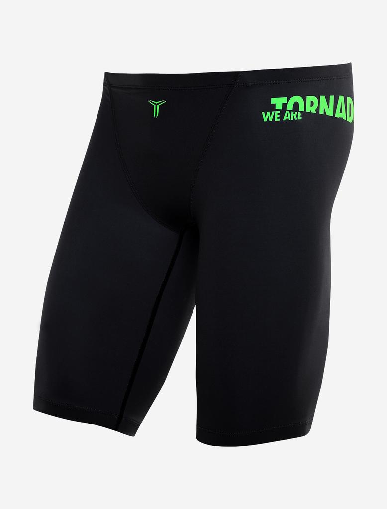 Toneidoseupocheu Wea Black Lime Competition Swimsuit