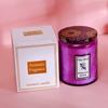 Large-size Relief Glass Souvenir Scented Candle Creative Scentless Candle Ornament