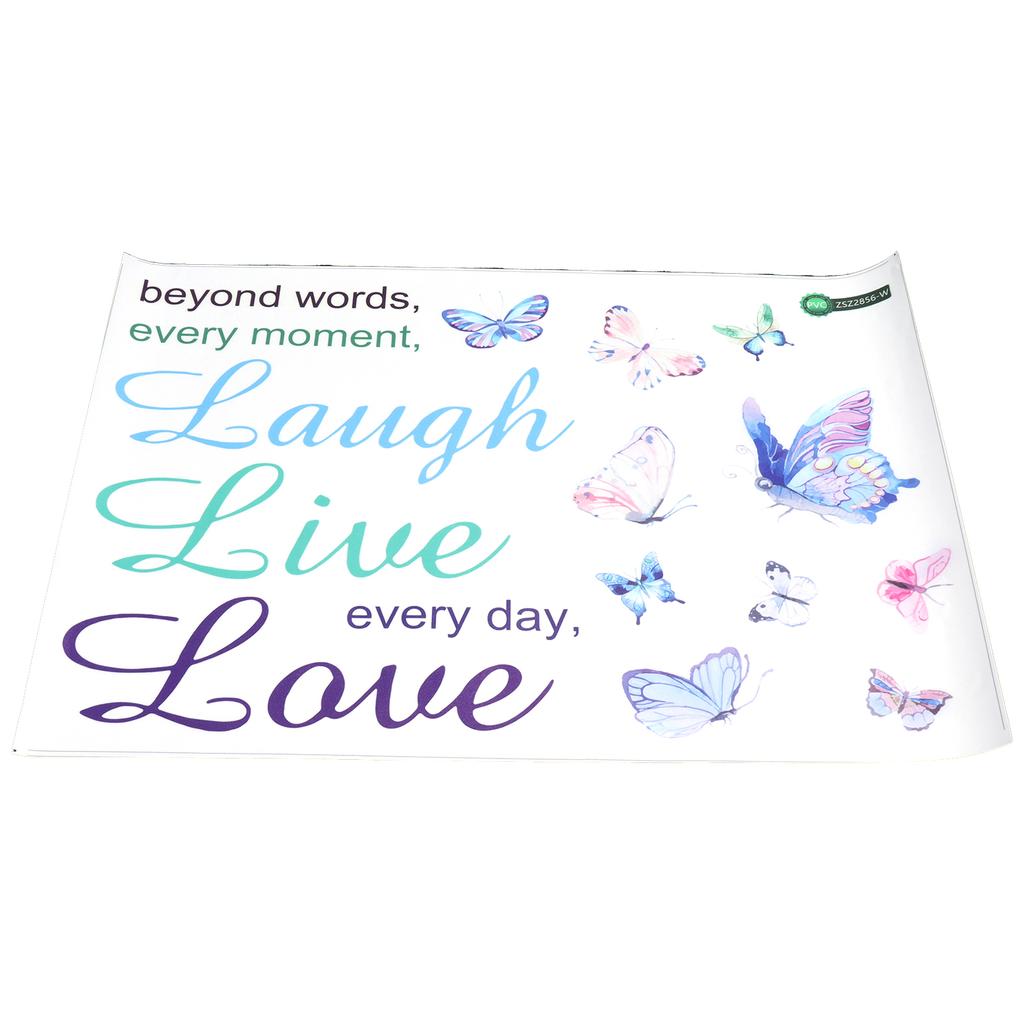 SelfAdhesive Wall Sticker PVC Wall Decal for Living Room Bedroom Study Restaurant