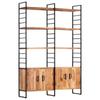 Day and Night - Day and Night 4-tier Shelving Solid Acacia Wood 124x30x180 Cm