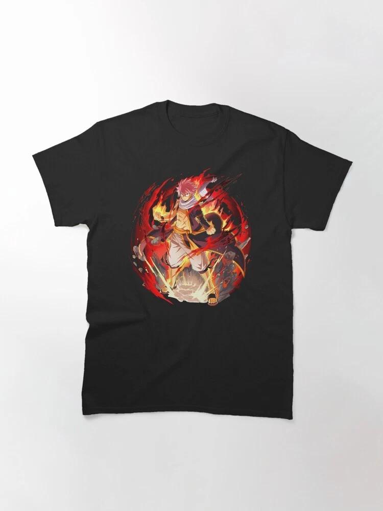 Anime Natsu Distressed Dragnell Fairy Tail Unisex T Shirt S