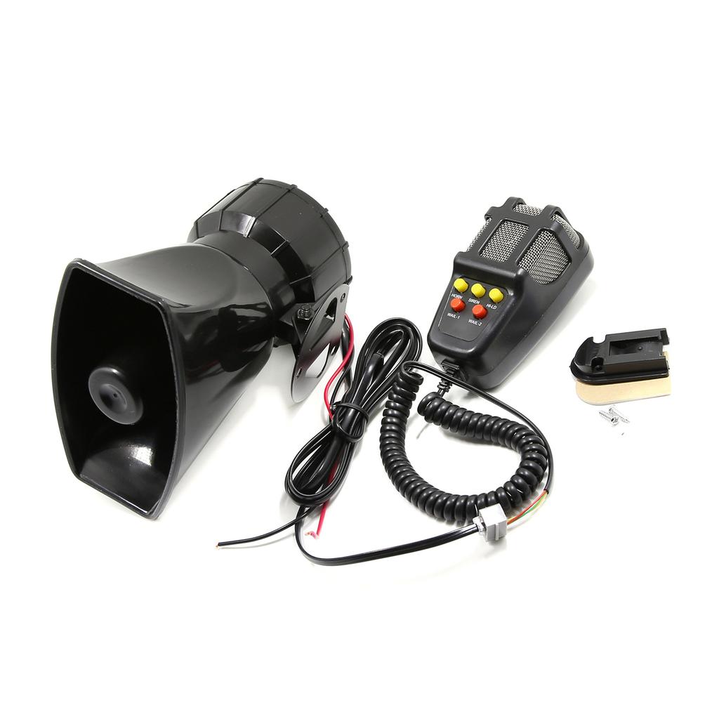 Car Megaphone 5   Alarm Horn 12V 110DB Speaker   Alarm Ambulance Blaring   Siren for Trucks Boats