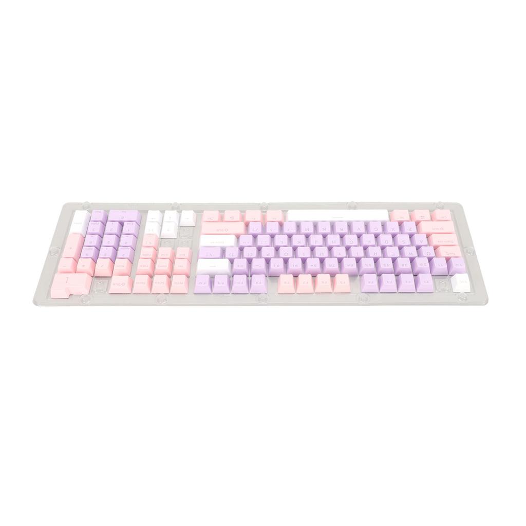 Keyboard Keycaps 108 Keys OEM Height Two Color Injection Molding Ergonomic   Mechanical Keyboard Keycaps