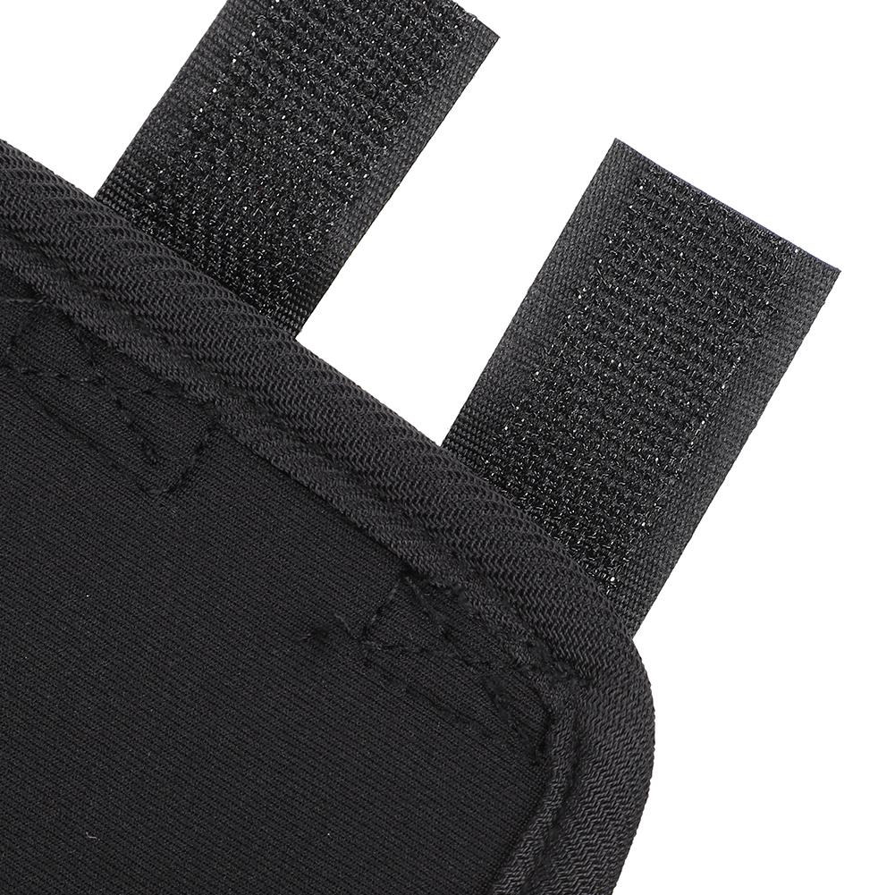 Dog Front Leg Pads ,1 Pair Dog Elbow Protector,Elbow Protect Wrap,Dog Knee(Black M)