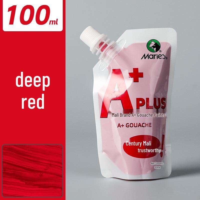Mali 100ml Washable Gouache Paint Set for Kids - Squeeze & Refill Jelly Pack