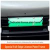 2025 Xiaomi YU7 New Energy Vehicle Full-Coverage Green License Plate Frame