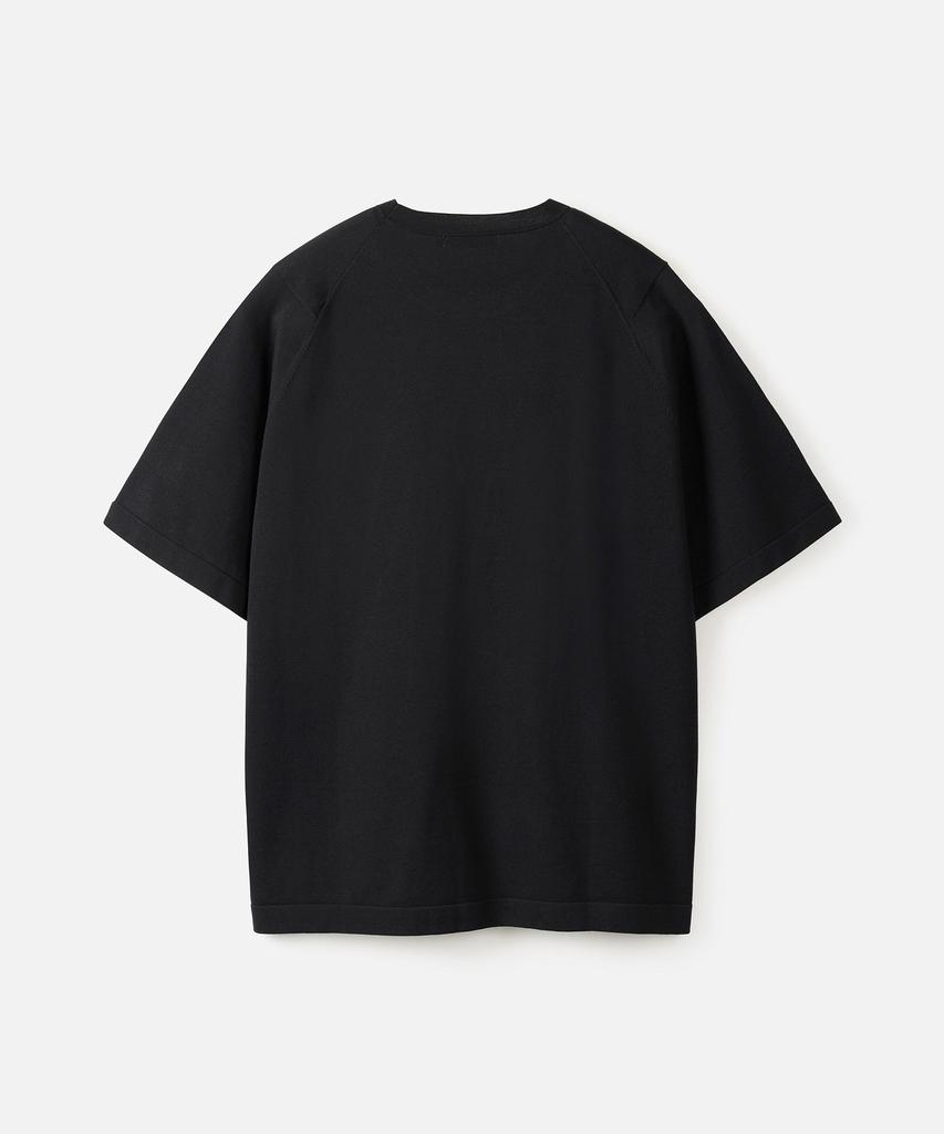 247Silijeu Lunalite 16Gg Half Knit Top Black