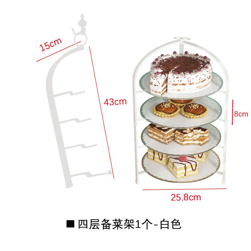 Kitchen Multi-functional Vegetable Tray Rack No Punching, Foldable Wall-mounted Storage Multi-layer Side Dish Rack