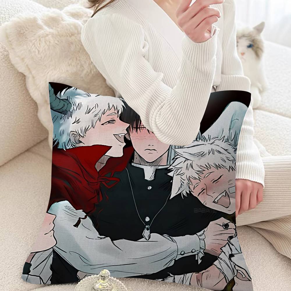 The Summer Hikaru Died Anime Cushion Cover Decorative Pillow Sofa Home Decor Case Pillow Cases