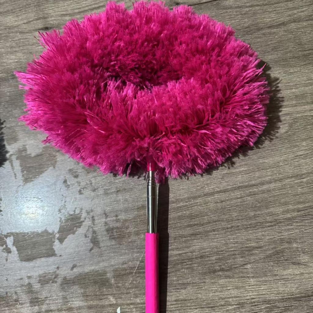 Mikrofaser-Staubwedel für Deckenventilatoren lässt sich bis zu einer wiederverwendbaren und saubereren Staubbürste mit langem Griff für müheloses Reinigen ausziehen